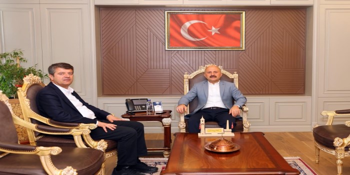 Vali Varol, Başkan Tutdere’yi makamında kabul etti